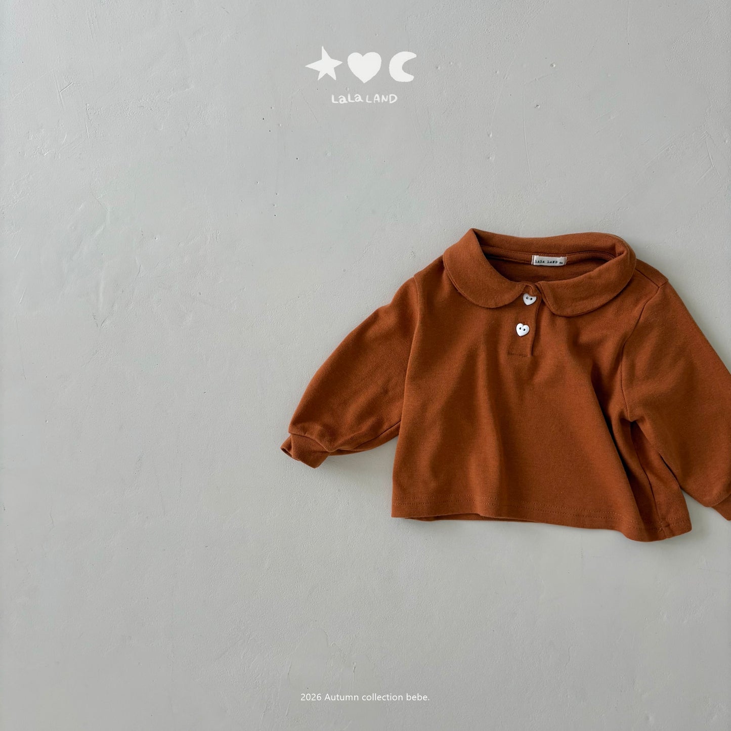 【PRE-ODER〆8.9(sun)】32.Modal Round-collar Tee | lalaland