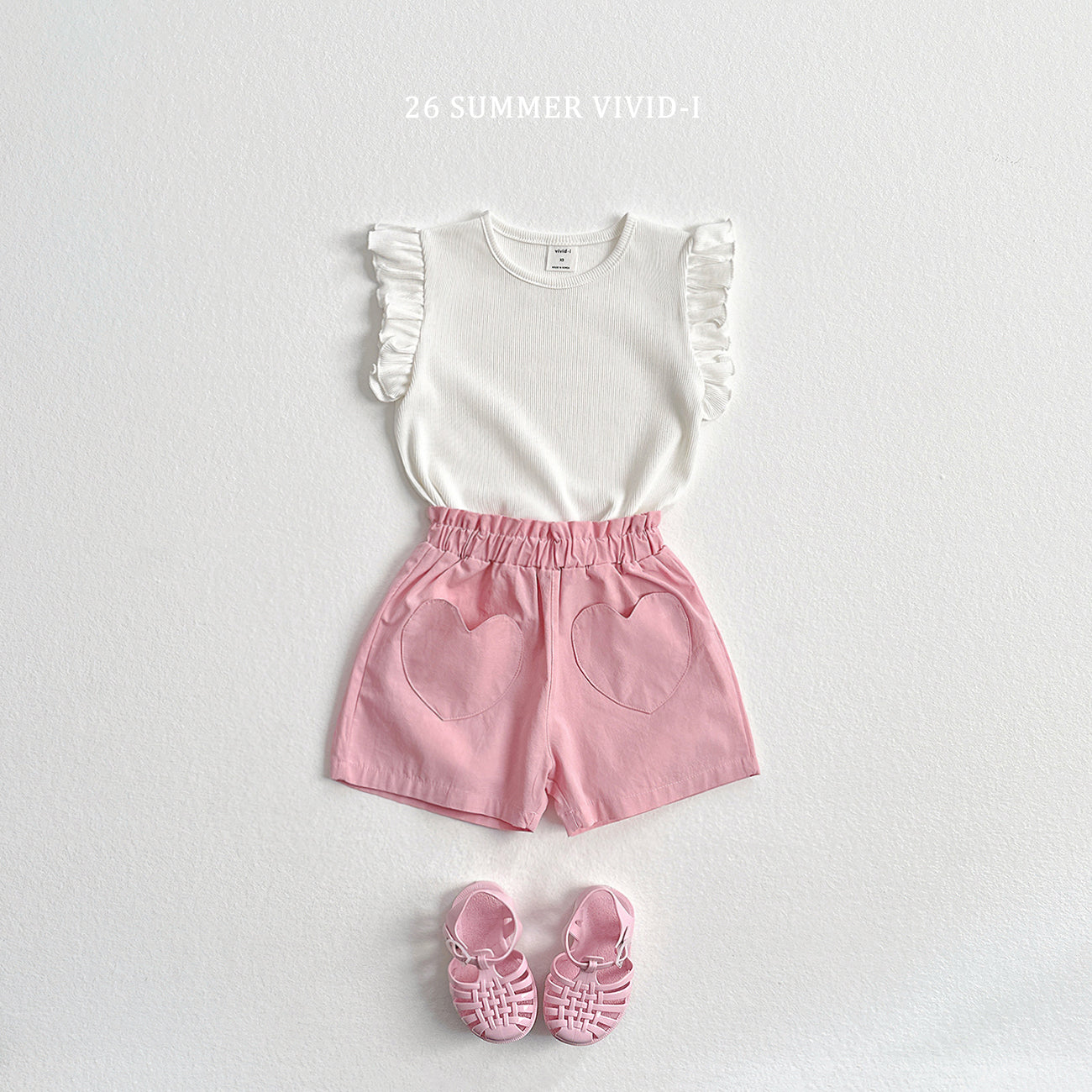 【PREORDER受付終了、ご希望はお問い合わせください。】25.Heart Pocket Shorts