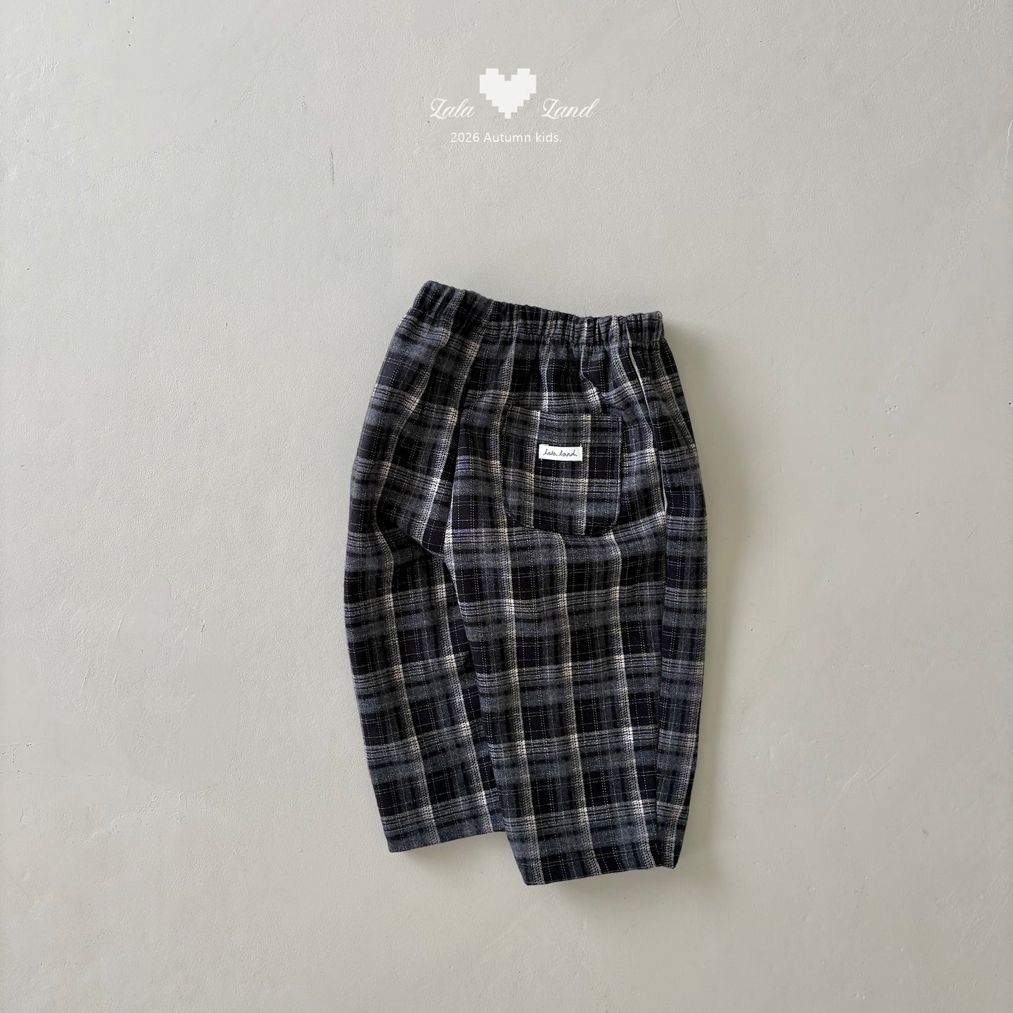 【PRE-ODER〆8.9(sun)】13.Fancy Check Pants | lalaland