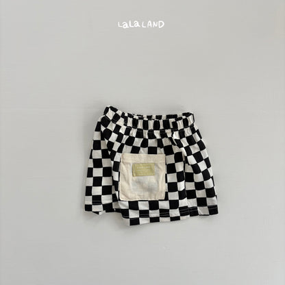 【PREORDER受付終了、ご希望はお問い合わせください。】82.Checkerboard Shorts