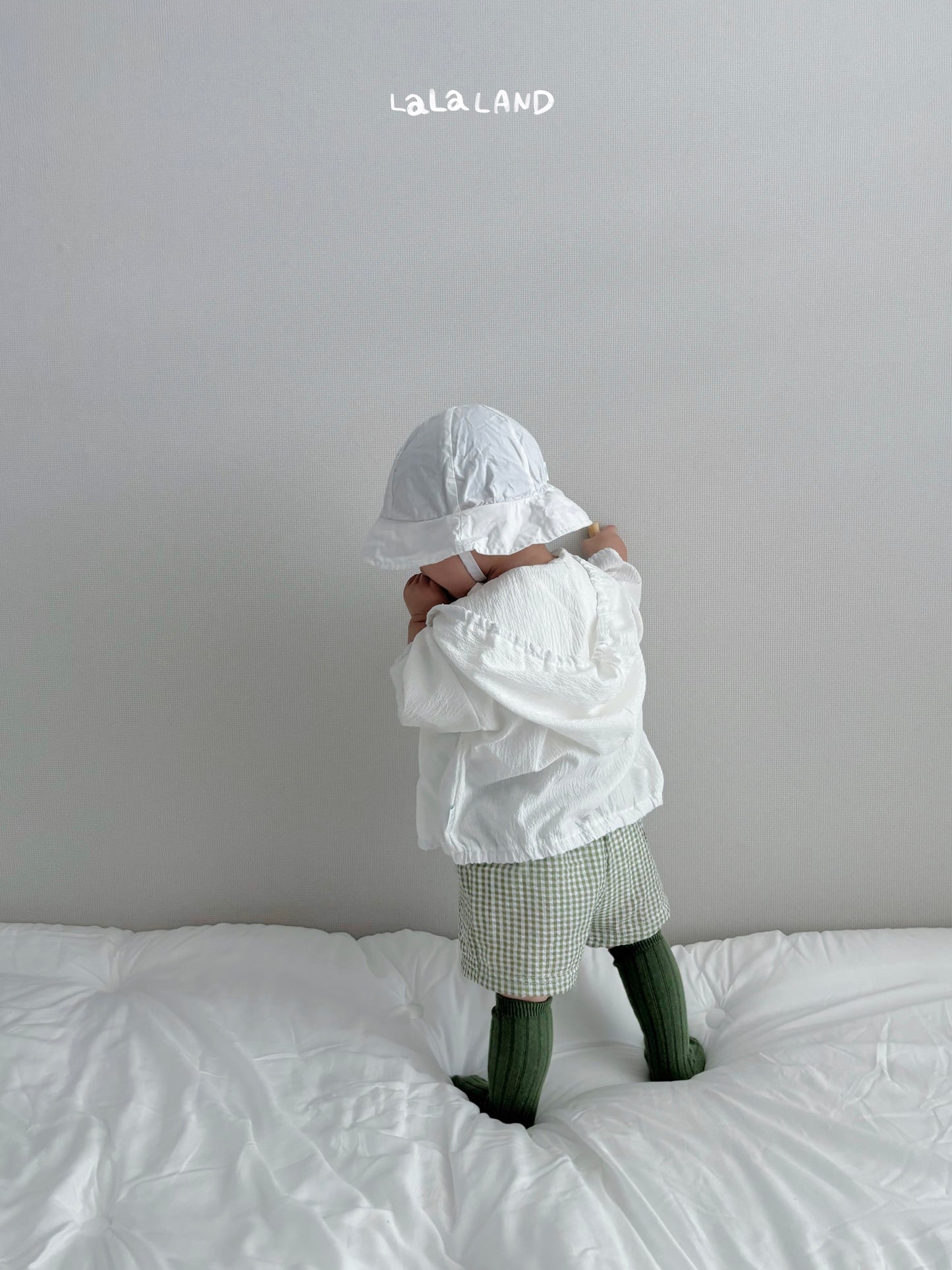 【PREORDER受付終了、ご希望はお問い合わせください。】42.Baby Seersucker Check Shorts
