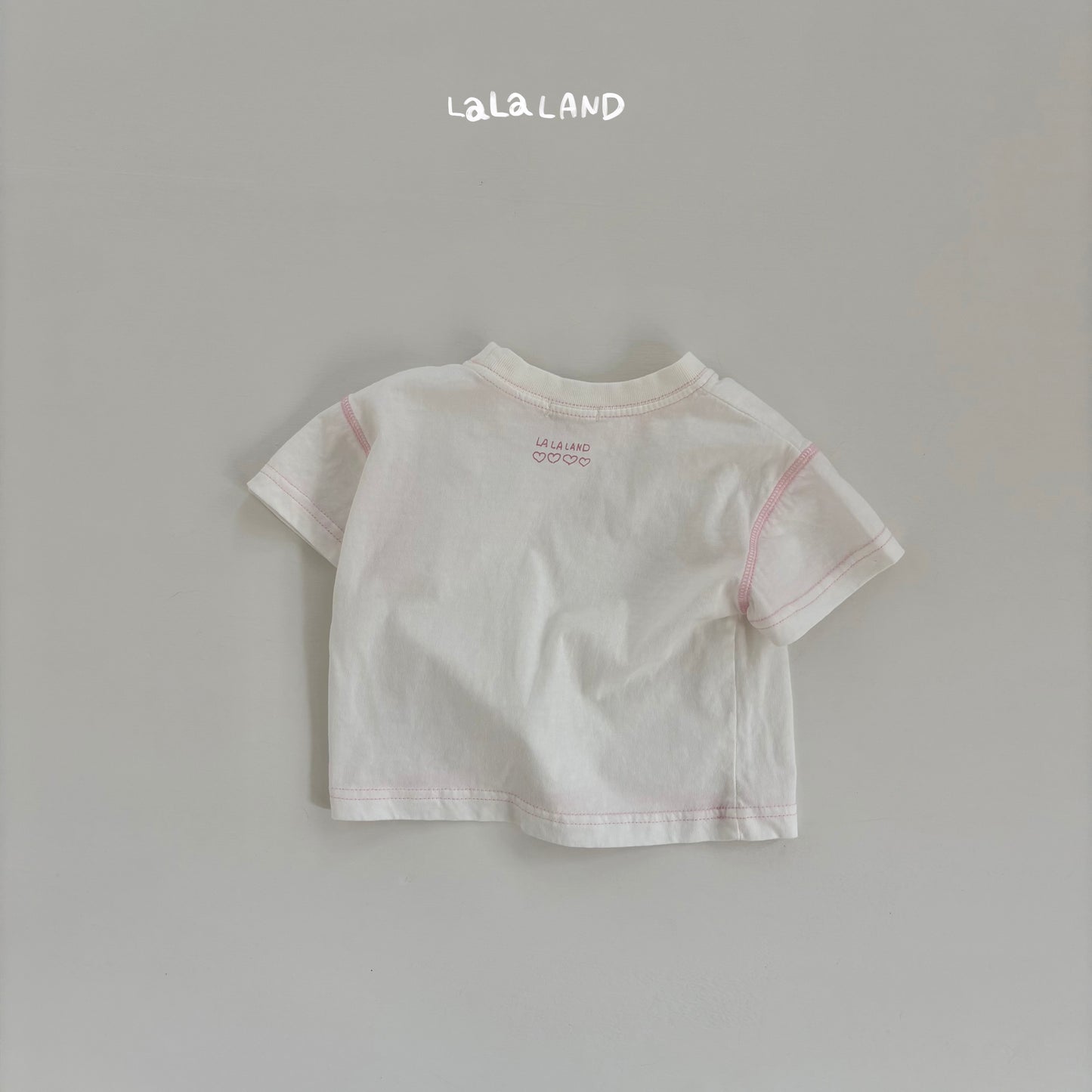 【PREORDER受付終了、ご希望はお問い合わせください。】30.Baby Color Block Point T-shirt