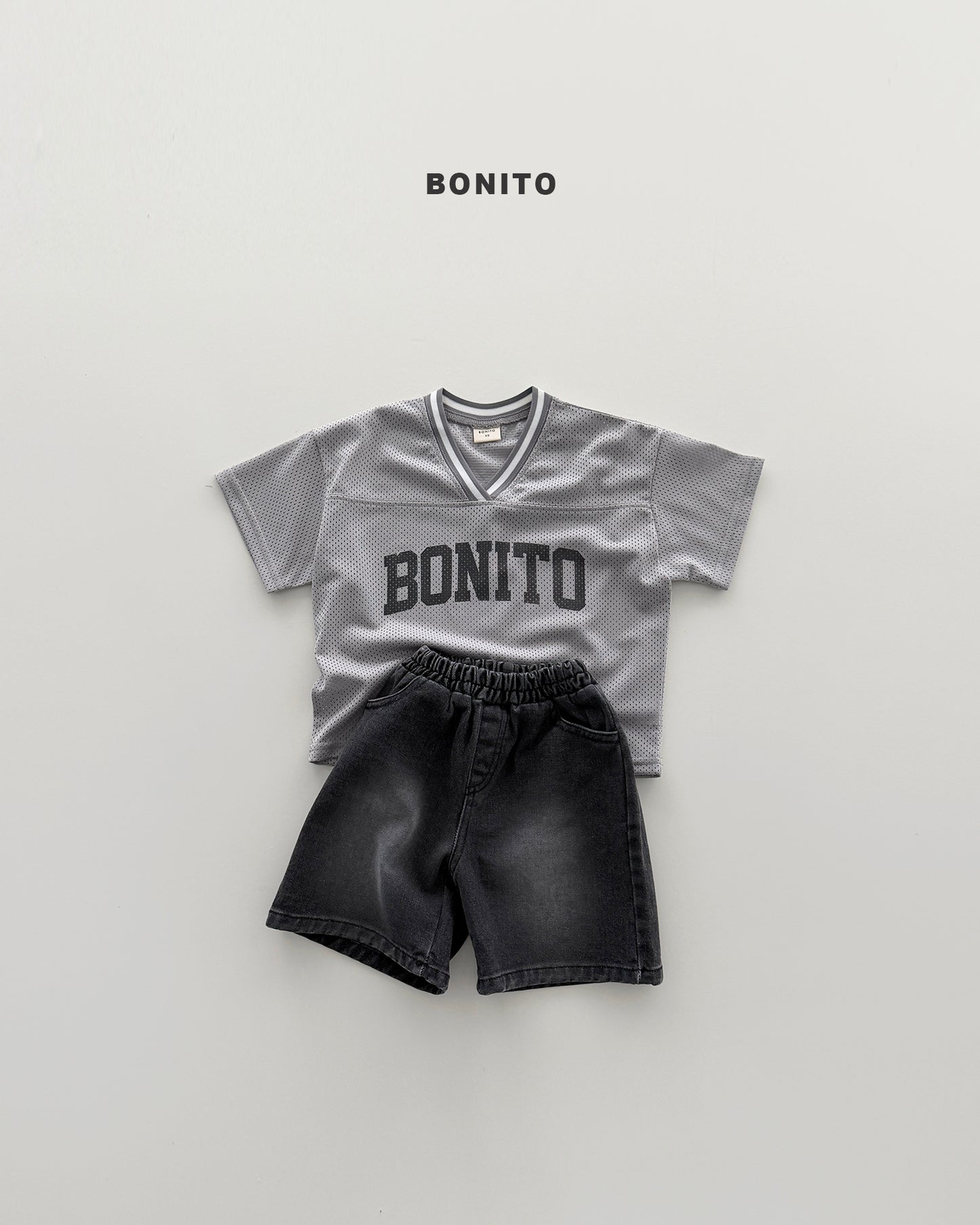 【PREORDER 4日間限定】15.bonito mesh tee