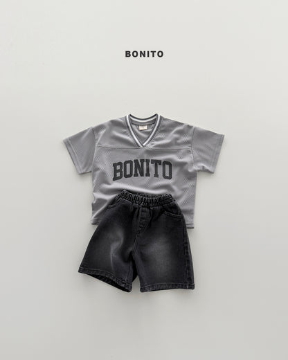 【PREORDER 4日間限定】15.bonito mesh tee