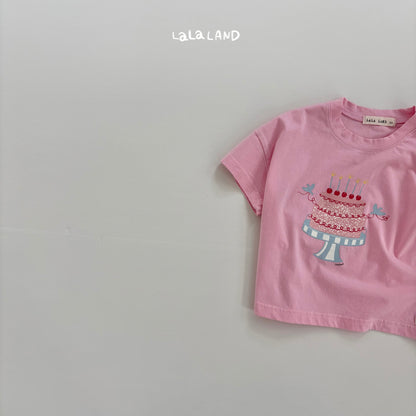 【PREORDER受付終了、ご希望はお問い合わせください。】69.Cake Short Sleeve T-shirt
