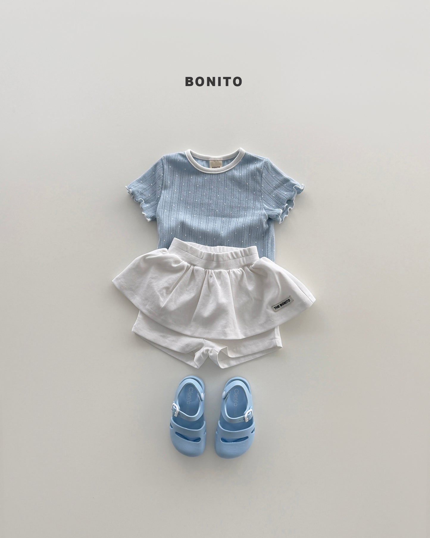 【PREORDER 4日間限定】47.bloom eyelet tee