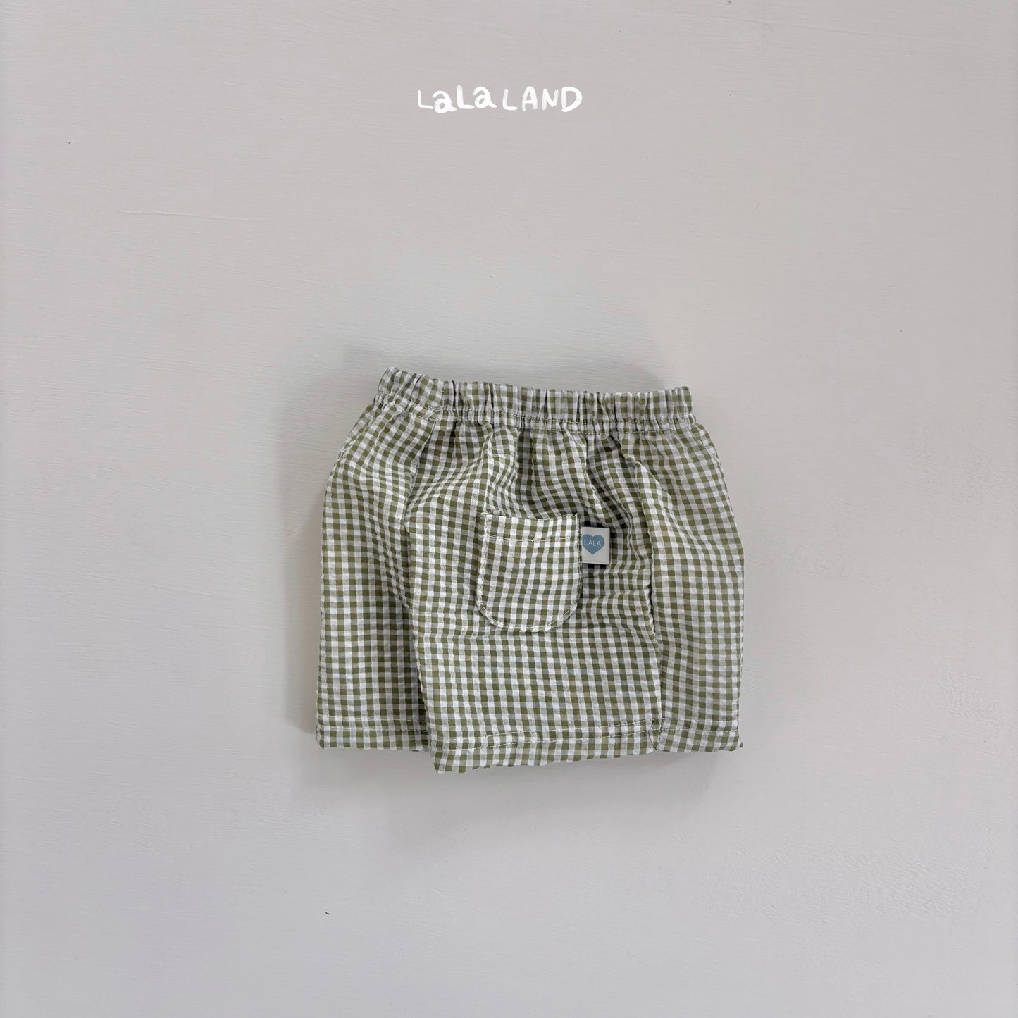 【PREORDER受付終了、ご希望はお問い合わせください。】42.Baby Seersucker Check Shorts