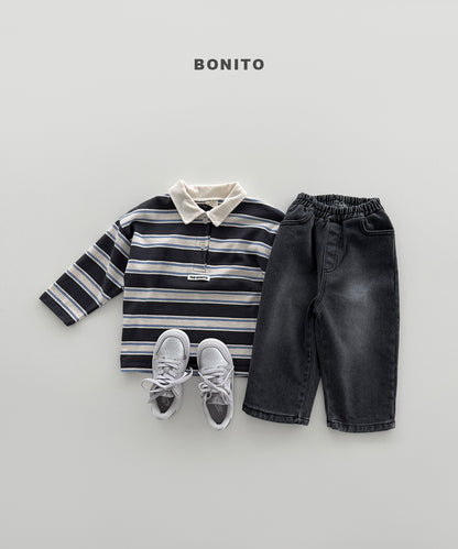 26.Striped Polo Shirt