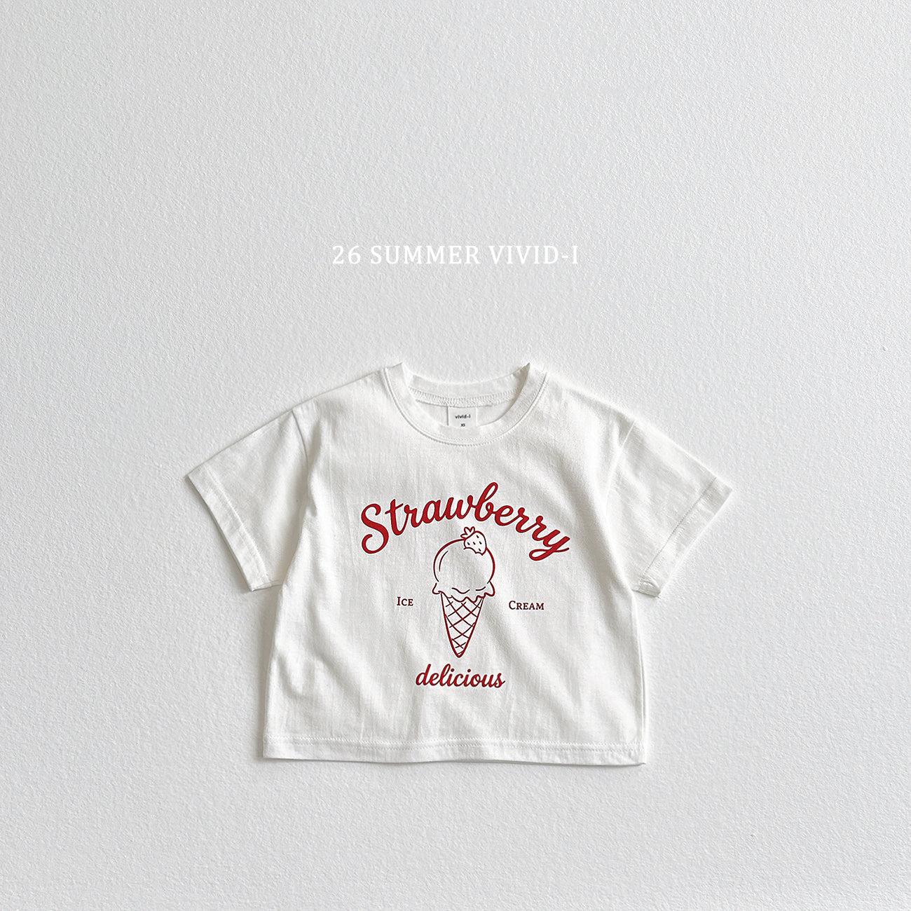 【PREORDER受付終了、ご希望はお問い合わせください。】53.Ice Cream ShortSleeve Tee