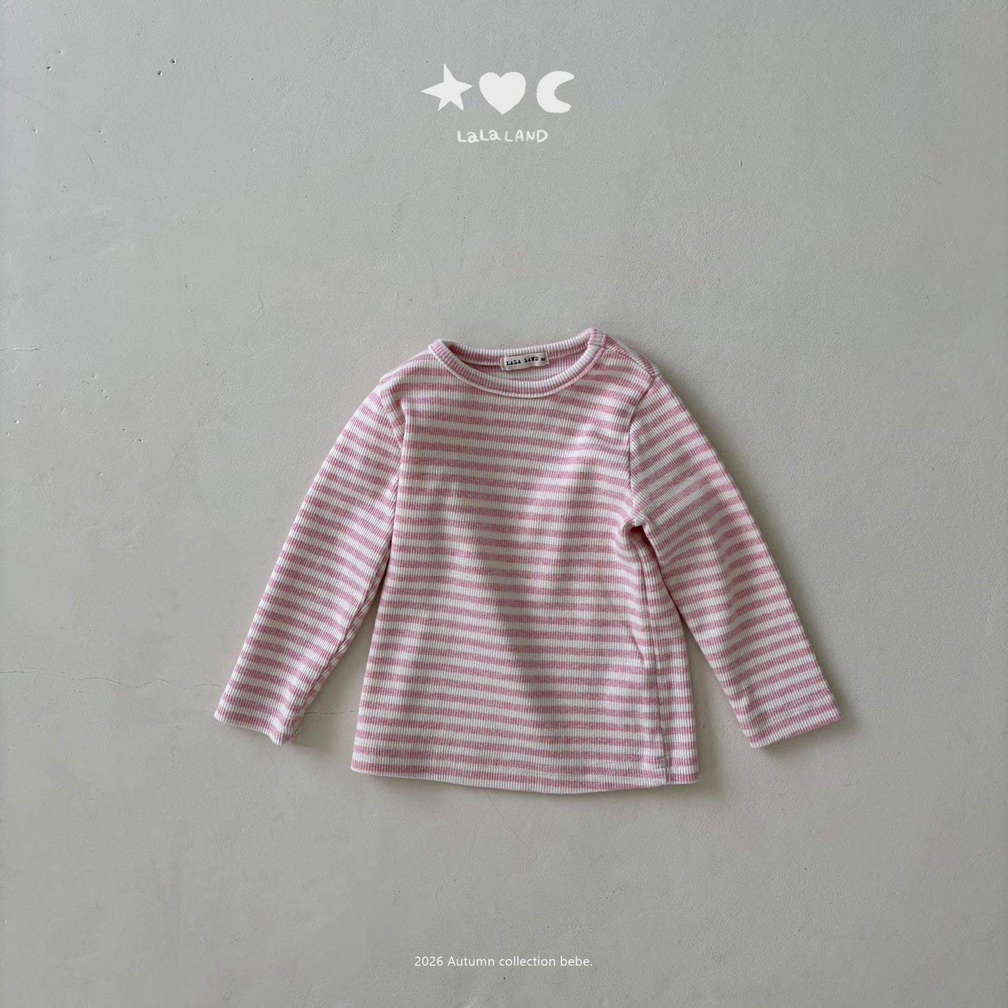 【PRE-ODER〆8.9(sun)】22.Stripe Snug Tee | lalaland