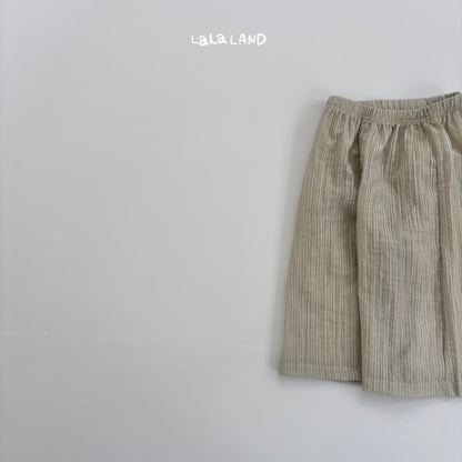 【PREORDER受付終了、ご希望はお問い合わせください。】76.Ankle-length Flow Pants