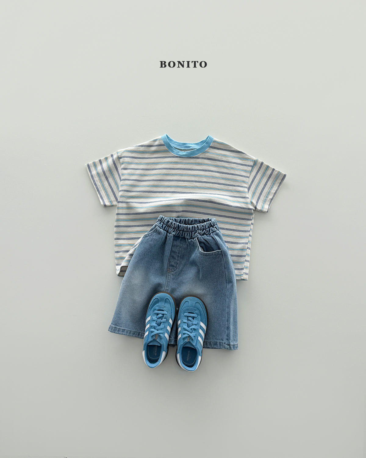 【PREORDER 4日間限定】17.Moa Stripe T-shirt