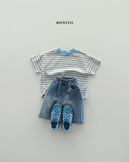 【PREORDER 4日間限定】17.Moa Stripe T-shirt