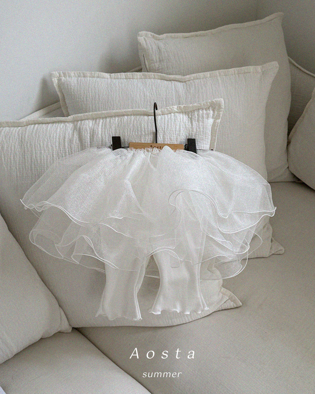 【PREORDER受付終了、ご希望はお問い合わせください。】29.Lace Skirt