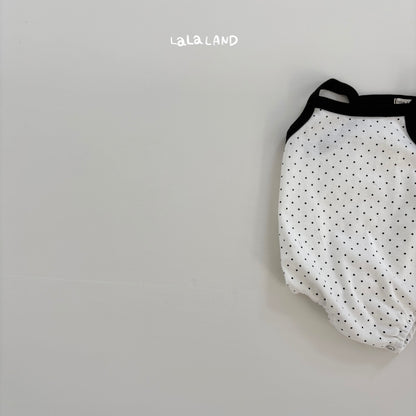 【PREORDER受付終了、ご希望はお問い合わせください。】13.Baby Heart Dot Suit