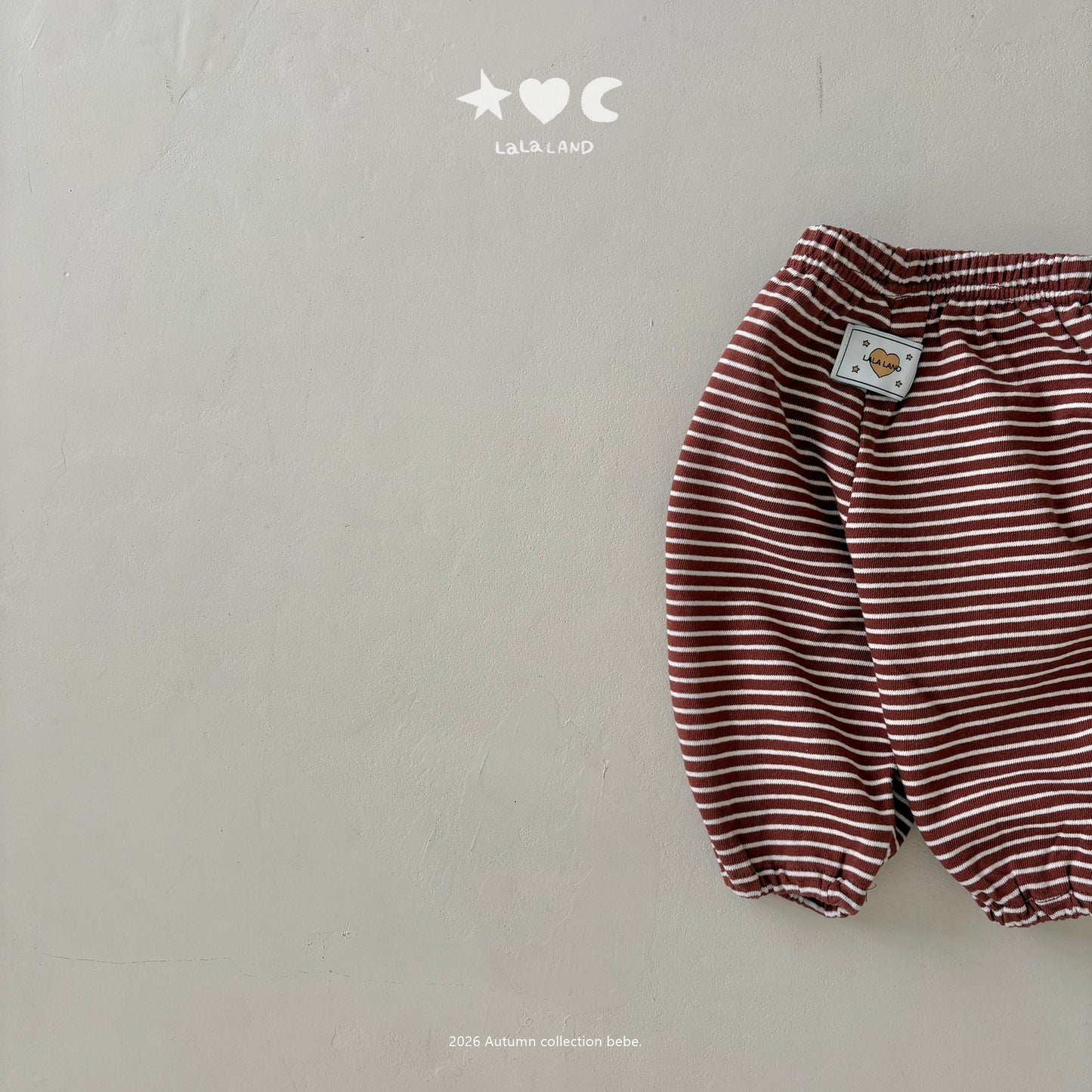 【PRE-ODER〆8.9(sun)】39.Stripe Terry Pants | lalaland