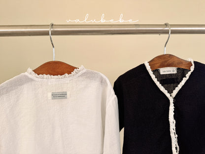 Emboss Lace Cardigan | valubebe