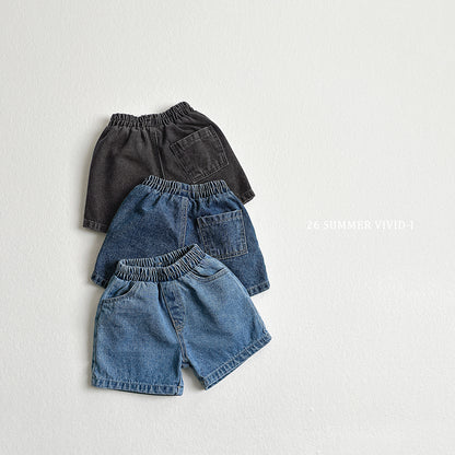 【PREORDER受付終了、ご希望はお問い合わせください。】10.Basic Denim Shorts
