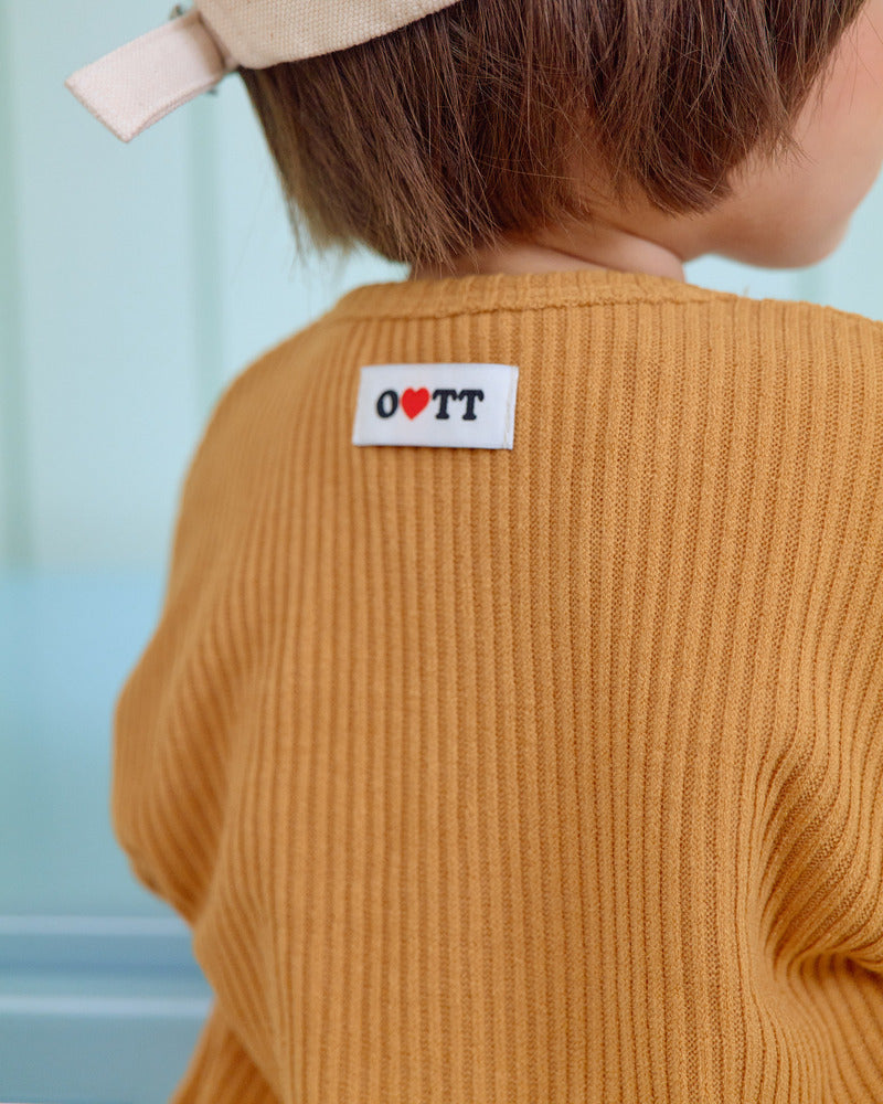 【PRE-ODER〆8.9(sun)】38.Haribo Ribbed Cardigan | oottbebe