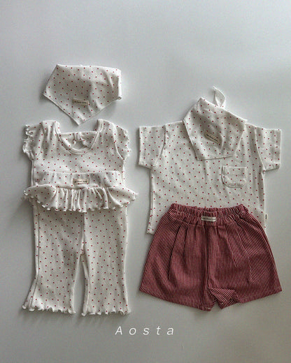 【PREORDER受付終了、ご希望はお問い合わせください。】65.Kiki Frill Pants
