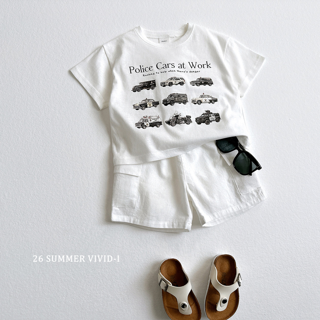 【PREORDER受付終了、ご希望はお問い合わせください。】115.Square Round Sunglasses