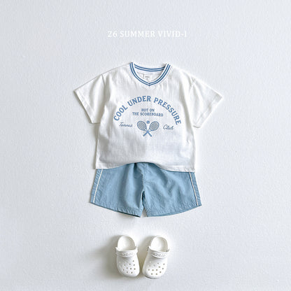 【PREORDER受付終了、ご希望はお問い合わせください。】17.Piping Crinkle Shorts