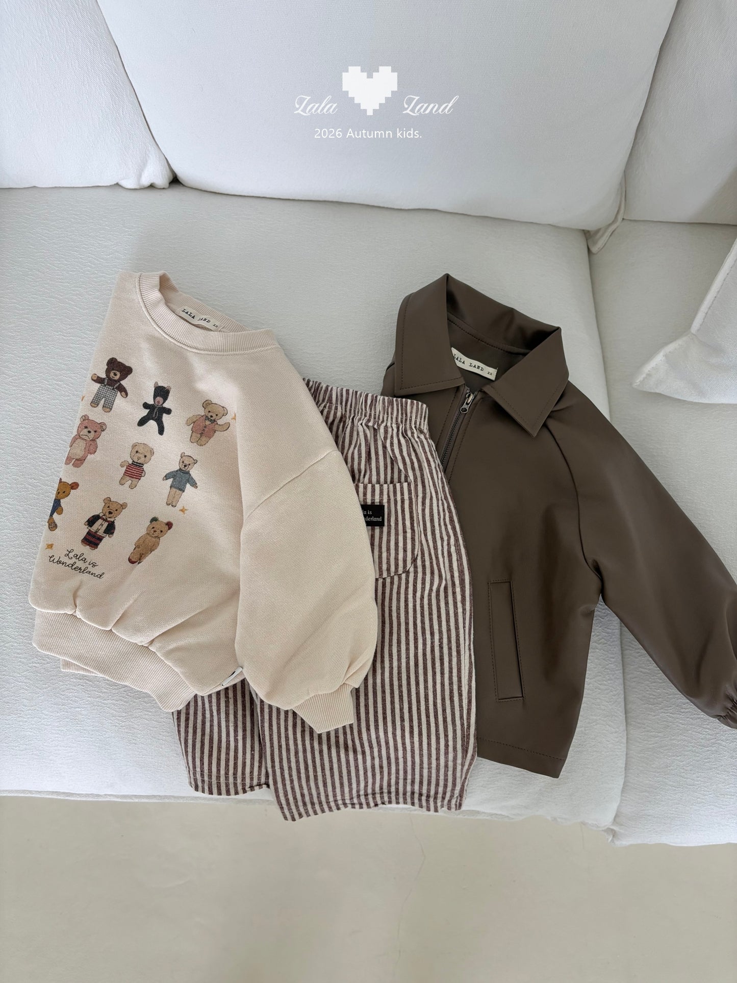 【PRE-ODER〆8.9(sun)】29.Lala Bear Sweatshirt | lalaland