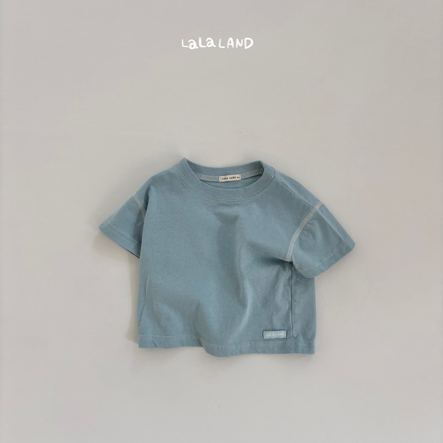 【PREORDER受付終了、ご希望はお問い合わせください。】30.Baby Color Block Point T-shirt