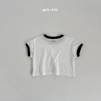 【PREORDER受付終了、ご希望はお問い合わせください。】31.Baby Heart Dot T-shirt