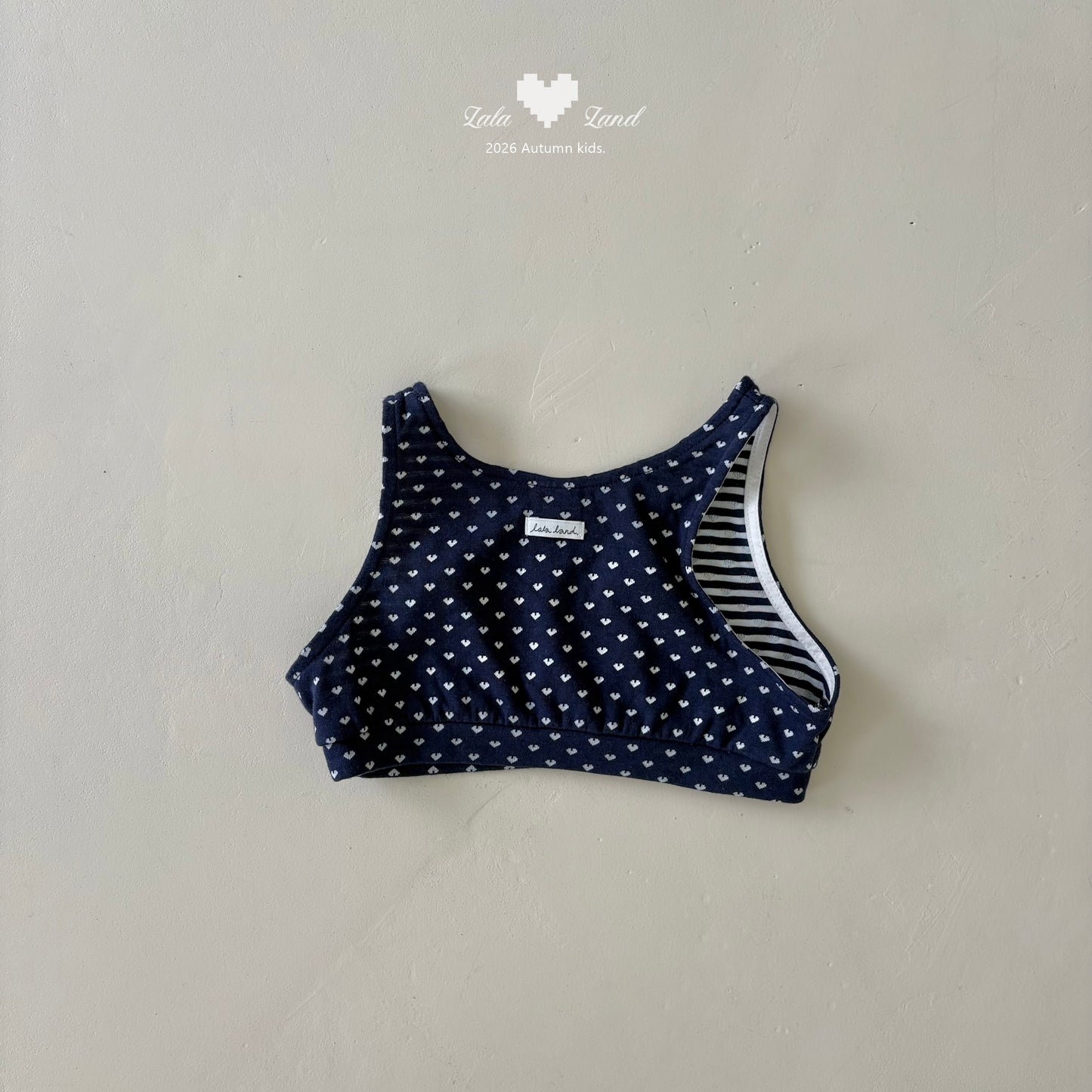 【PRE-ODER〆8.9(sun)】18.Heart Vest | lalaland