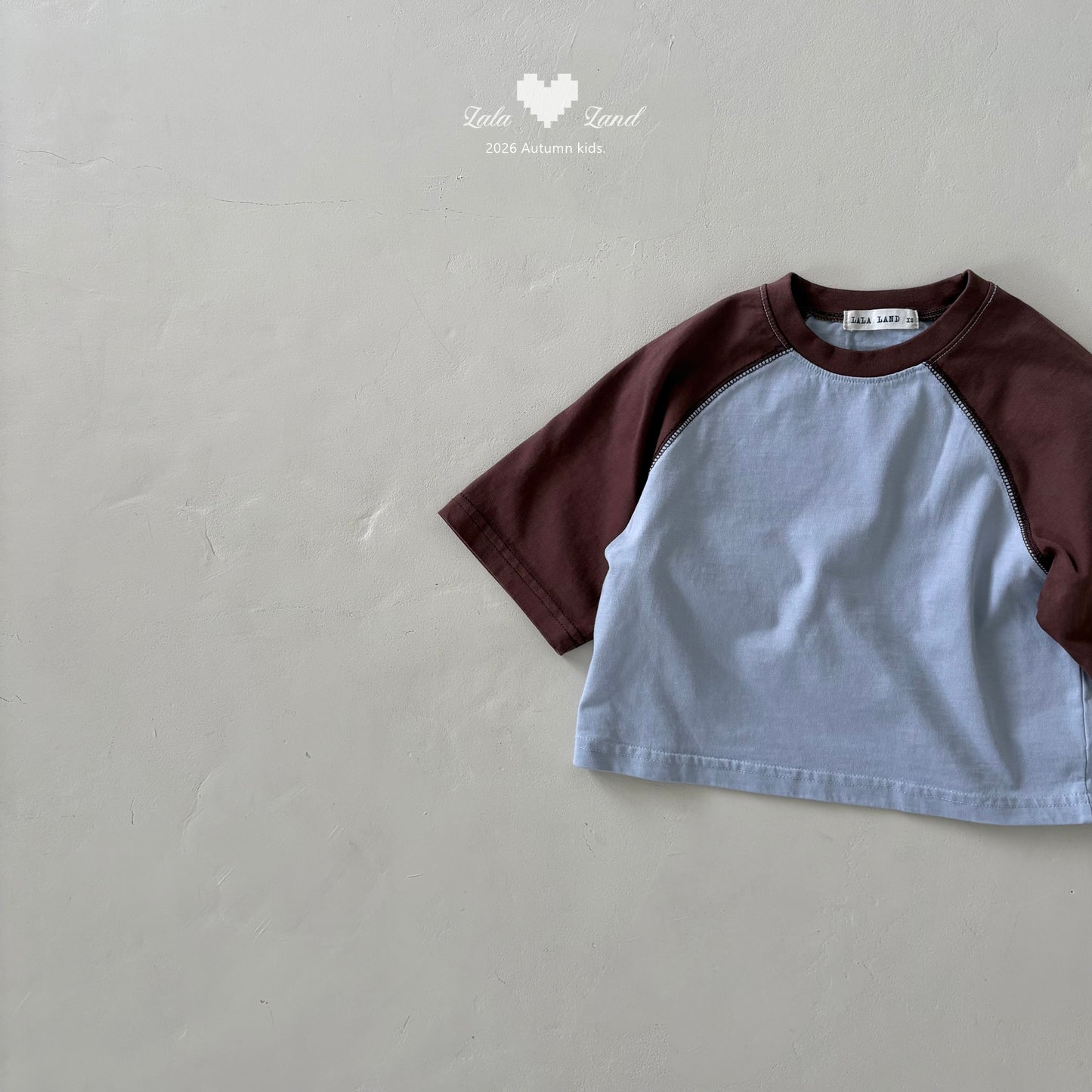 【PRE-ODER〆8.9(sun)】23.Latte Raglan Tee | lalaland