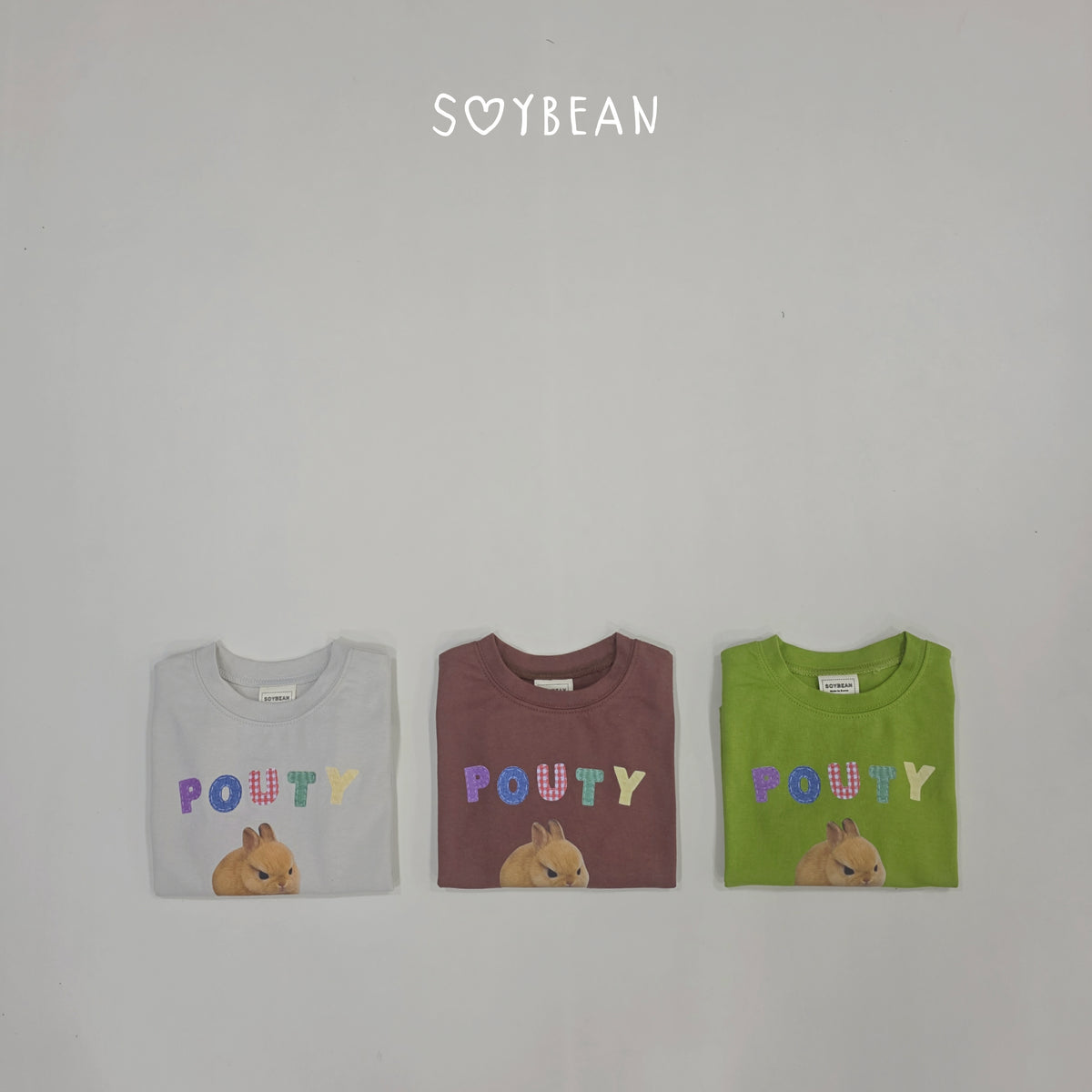【秋のPRE-ODER 5%OFF】08.Angry Bunny Tee (7 Sizes)