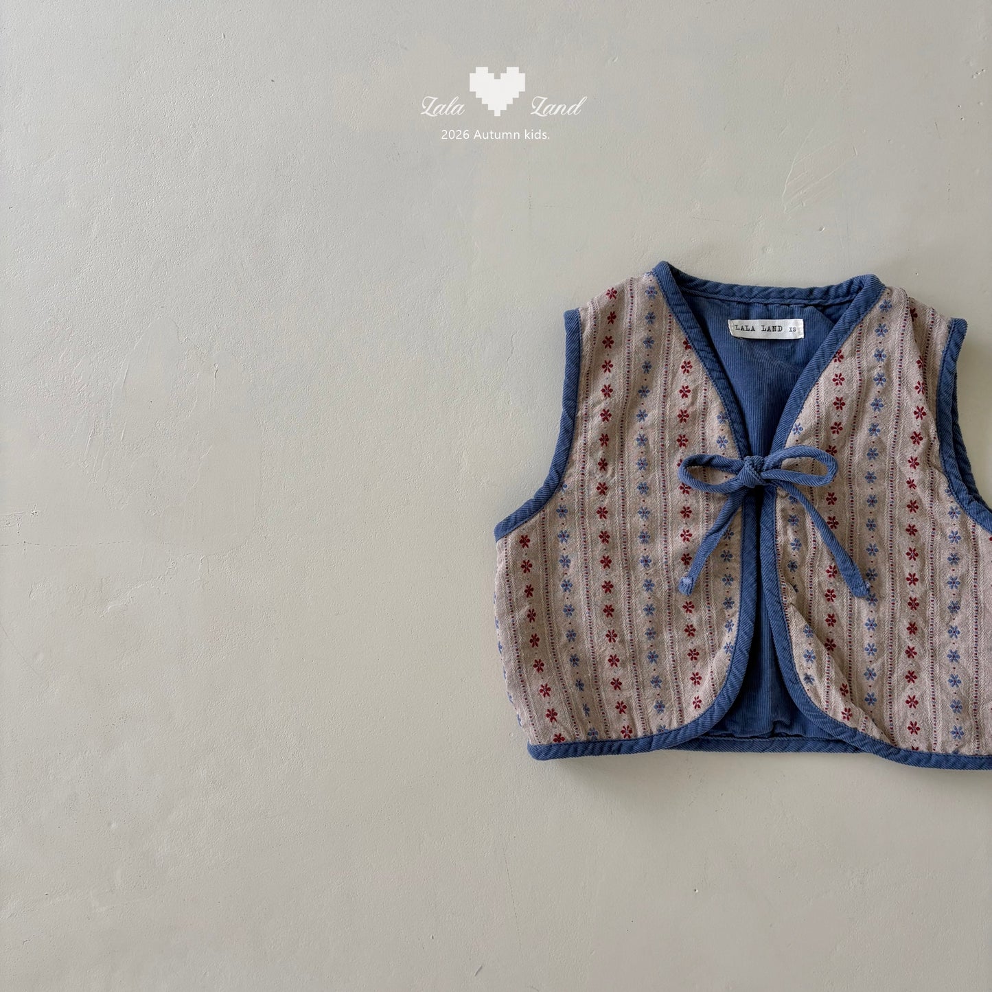 【PRE-ODER〆8.9(sun)】07.Hippie Reversible Vest | lalaland