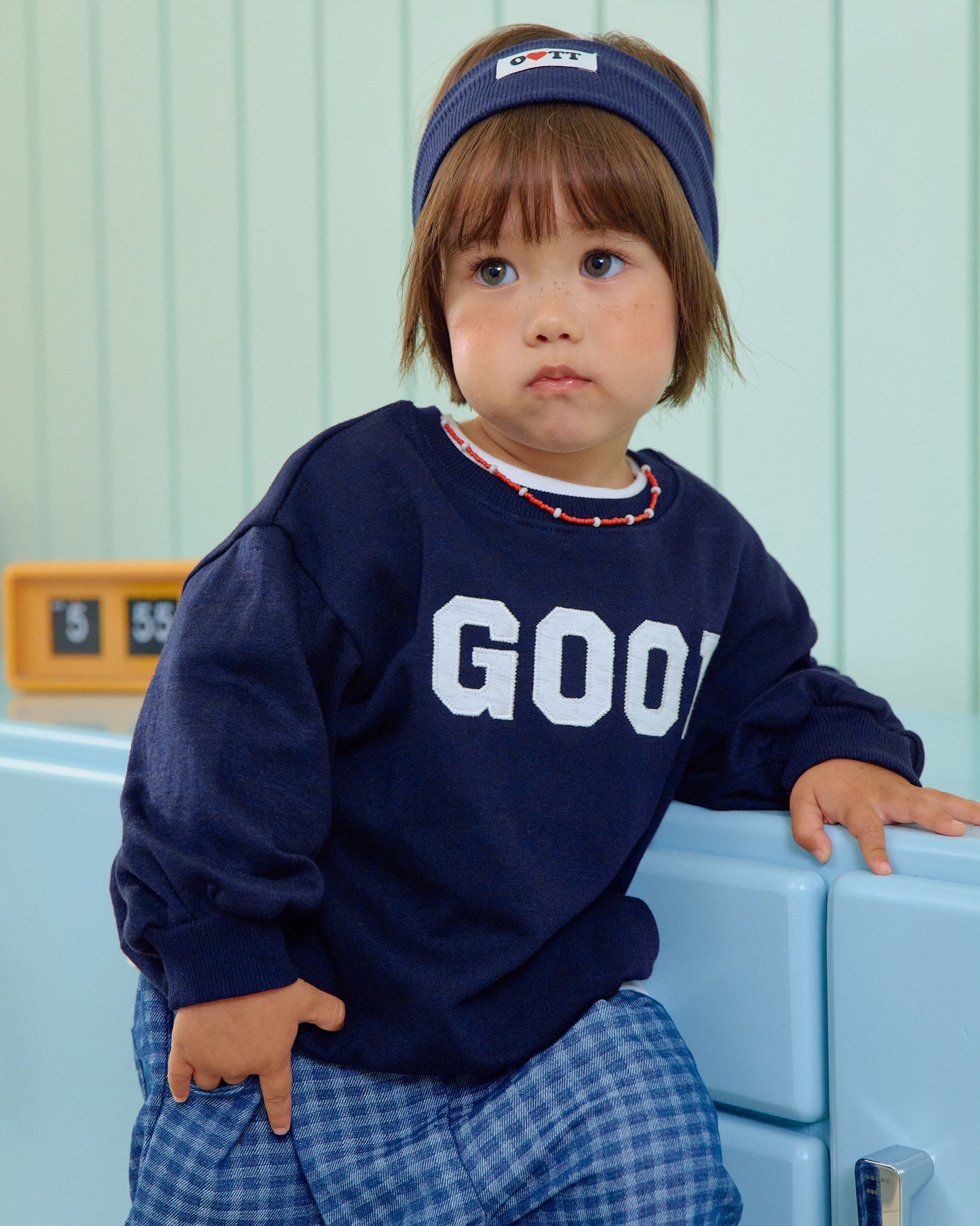 【PRE-ODER〆8.9(sun)】02.GOOD Sweatshirt – Kids | oottbebe