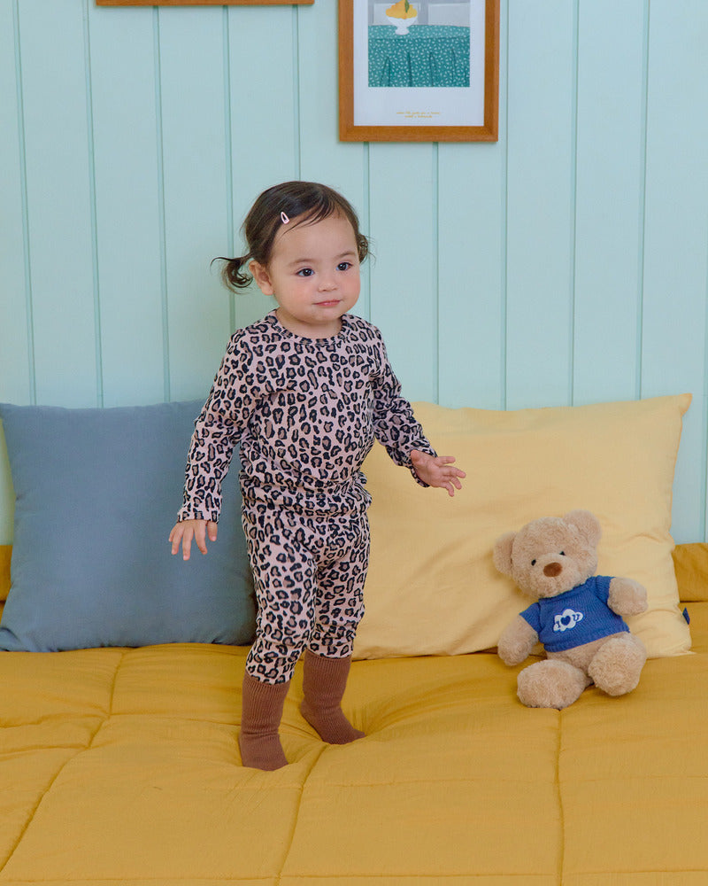 【PRE-ODER〆8.9(sun)】33.Little Leopard Loungewear | oottbebe