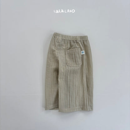 【PREORDER受付終了、ご希望はお問い合わせください。】76.Ankle-length Flow Pants