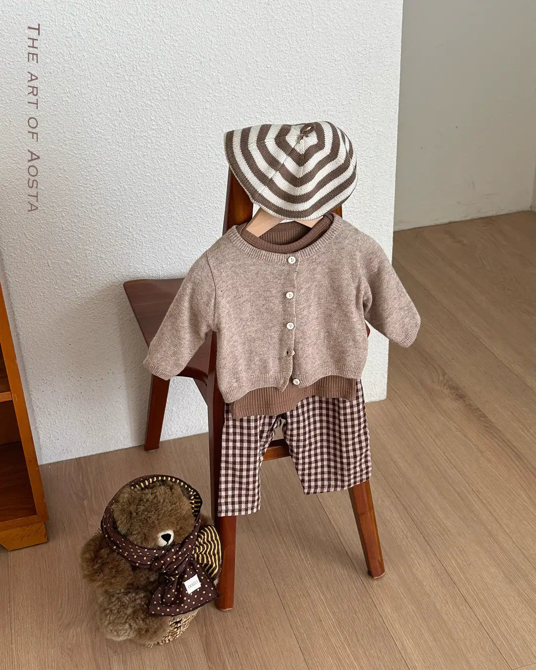 【秋のPRE-ODER 5%OFF】06.Knit Cashmere Cardigan