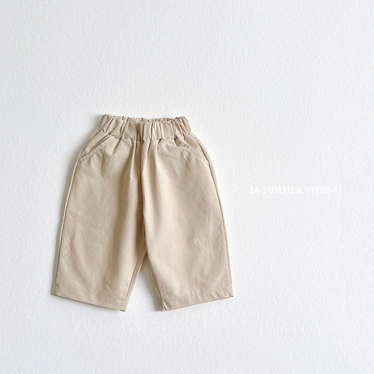 【PREORDER受付終了、ご希望はお問い合わせください。】8.[Set] 7分丈 Basic Cotton Pants