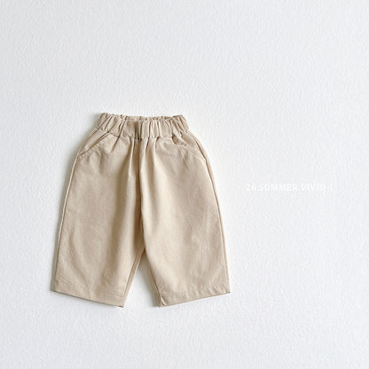 【PREORDER受付終了、ご希望はお問い合わせください。】8.[Set] 7分丈 Basic Cotton Pants