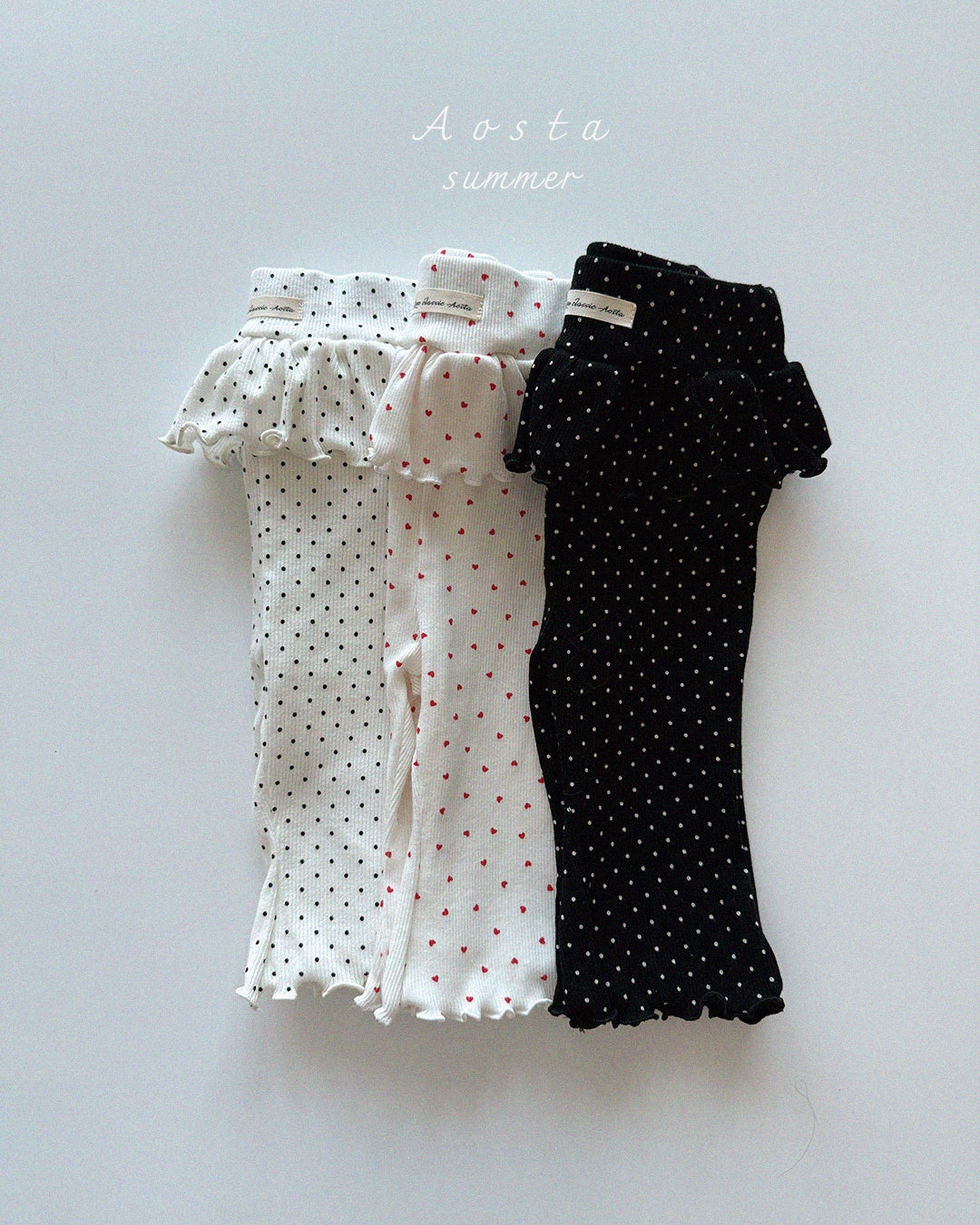 【PREORDER受付終了、ご希望はお問い合わせください。】65.Kiki Frill Pants