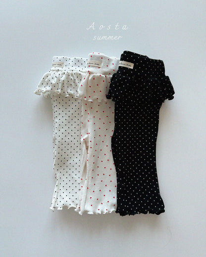 【PREORDER受付終了、ご希望はお問い合わせください。】65.Kiki Frill Pants
