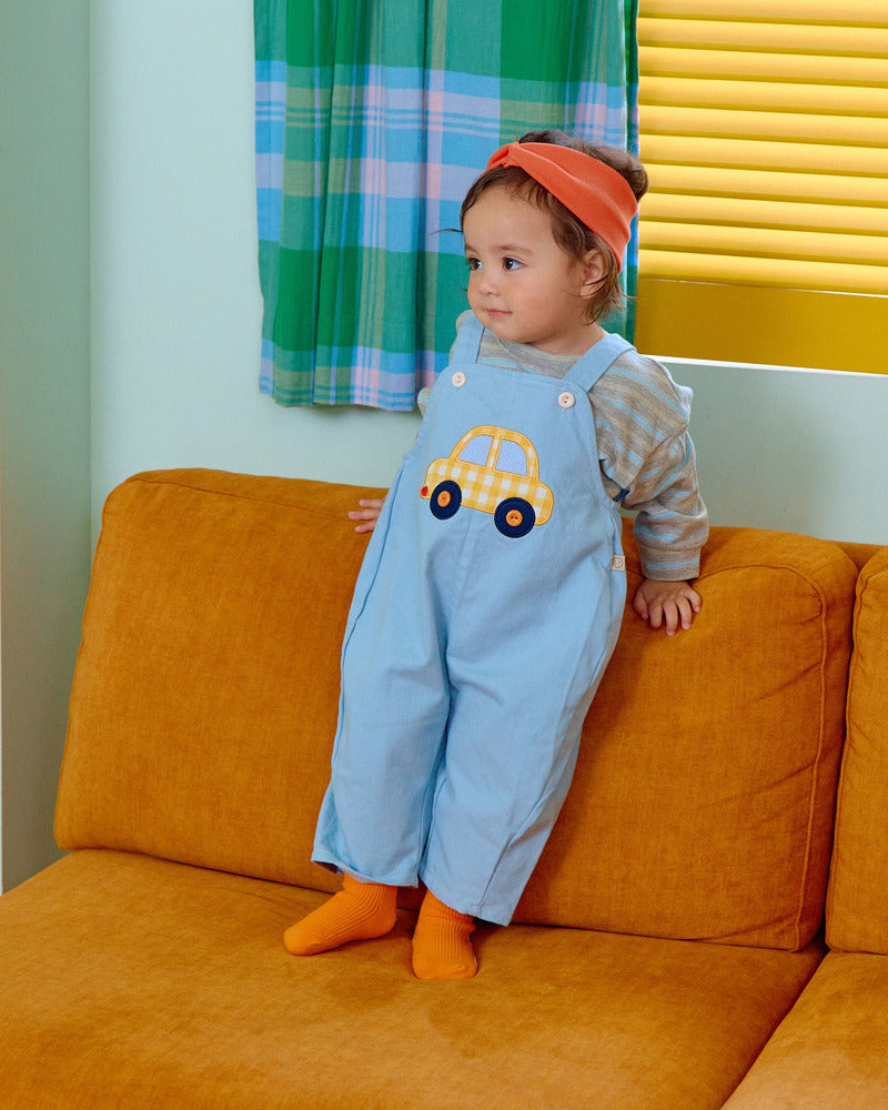 【PRE-ODER〆8.9(sun)】46.Vroom Vroom Denim Overalls | oottbebe