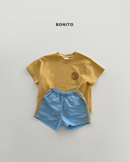 【PREORDER 4日間限定】29.two line tape shorts