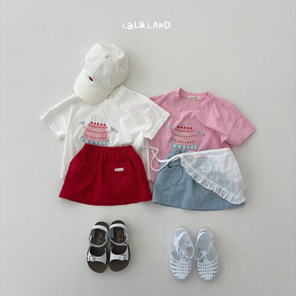 【PREORDER受付終了、ご希望はお問い合わせください。】69.Cake Short Sleeve T-shirt