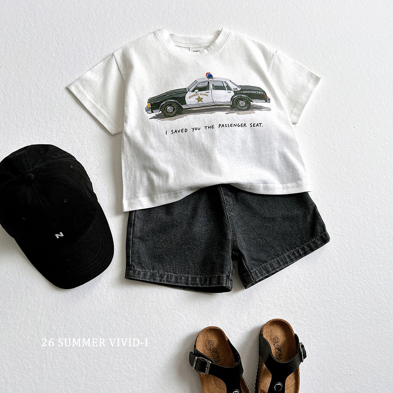 【PREORDER受付終了、ご希望はお問い合わせください。】44.Vintage Collar ShortSleeve Tee