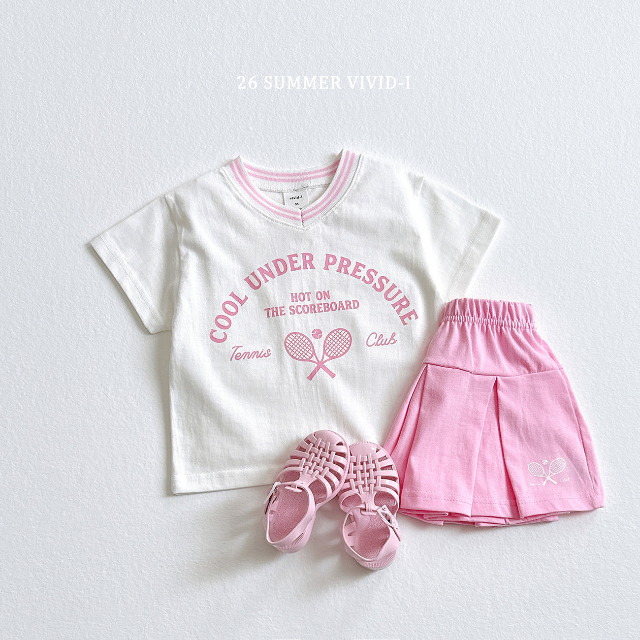【PREORDER受付終了、ご希望はお問い合わせください。】93.VNeck Tennis Set