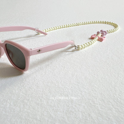 【PREORDER受付終了、ご希望はお問い合わせください。】118.Heart Case Necklace Sunglasses