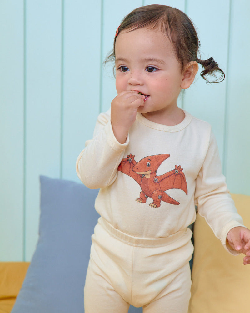 【PRE-ODER〆8.9(sun)】29.Robot Dinosaur Loungewear | oottbebe