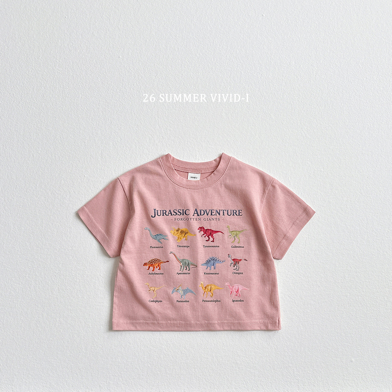 【PREORDER受付終了、ご希望はお問い合わせください。】49.Little Dino ShortSleeve Tee
