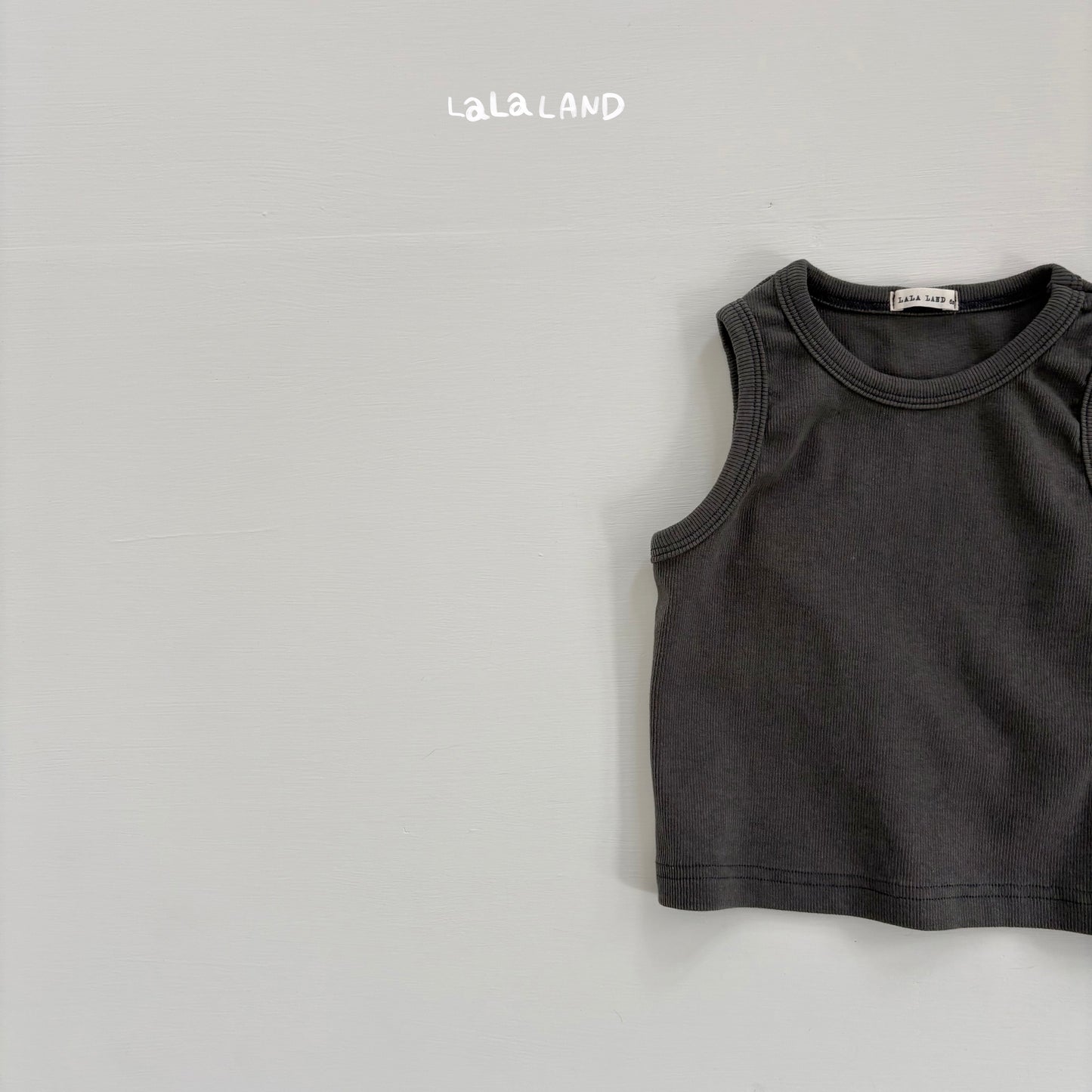 【PREORDER受付終了、ご希望はお問い合わせください。】23.Baby Heat Rib Sleeveless